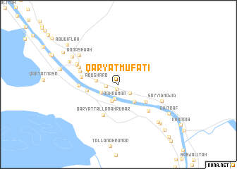 map of Qaryat Mufātī