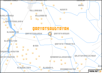 map of Qaryat Sa‘ūd Tāyah