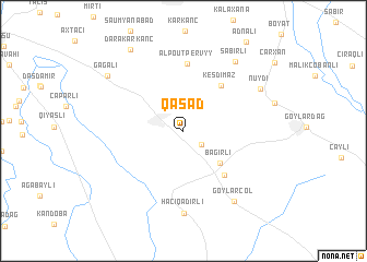map of Qǝşǝd