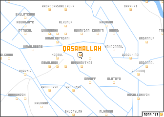 map of Qasam Allāh