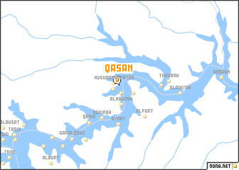 map of Qasam