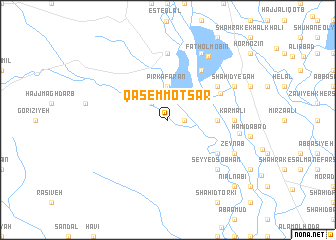 map of Qāsem Moţs̄ar