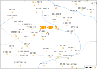 map of Qashafir