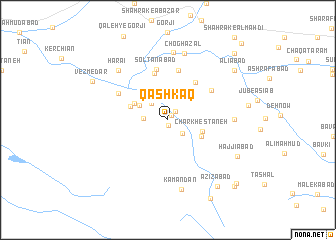 map of Qashkāq