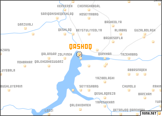 map of Qāshoq