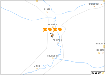 map of Qashqash