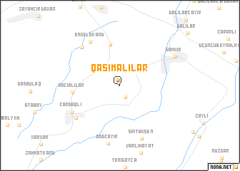 map of Qasımalılar