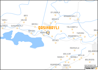 map of Qasımbǝyli