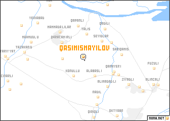 map of Qasım İsmayılov