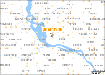 map of Qāsimīyah