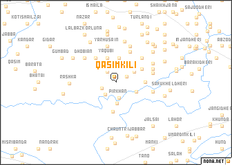map of Qāsim Kili