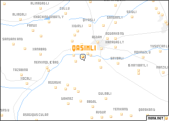 map of Qasımlı