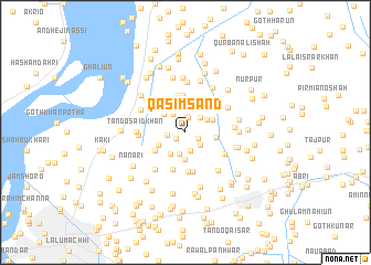 map of Qāsim Sānd