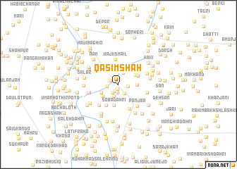 map of Qāsim Shāh