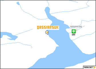 map of Qassiarsuk