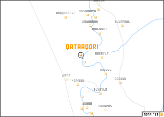 map of Qataa Qori