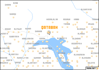 map of Qa‘ţabah