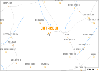 map of Qaţār Qūʼī