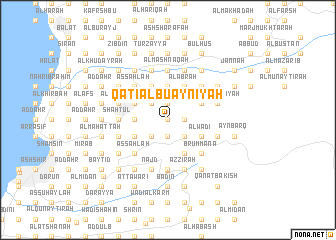 map of Qāţi‘ al Bu‘aynīyah