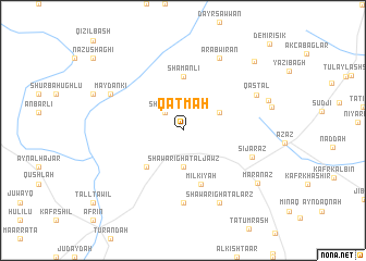 map of Qaţmah