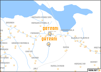 map of Qaţrānī