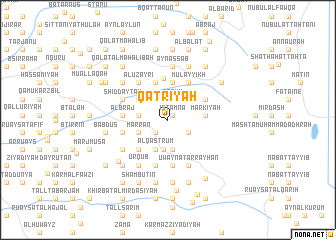 map of Qaţrīyah
