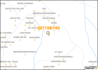 map of Qaţţābīyah