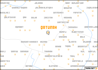 map of Qatūrah