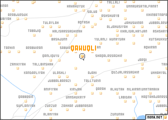 map of Qāwuqlī