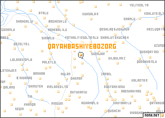 map of Qayah Bāshī-ye Bozorg