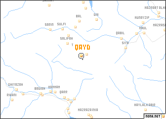 map of Qayd
