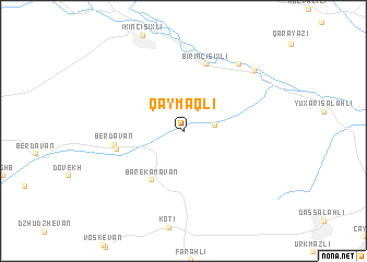 map of Qaymaqlı