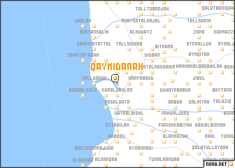 map of Qaymidānah