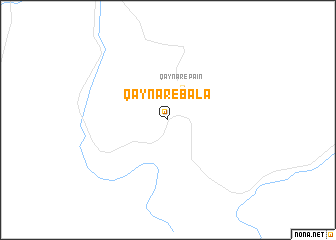 map of Qaynar-e Bālā