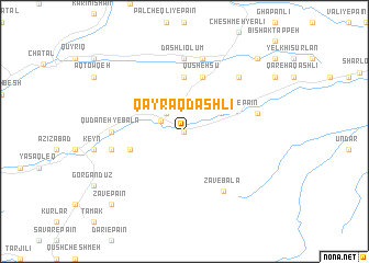 map of Qāyraq Dāshlī