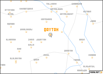 map of Qayţah