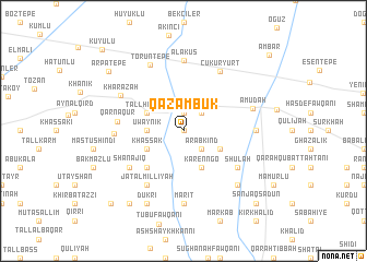 map of Qazambūk