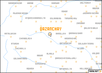 map of Qāzān Chāy