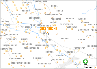 map of Qazānchī