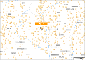 map of Qāzi Khet