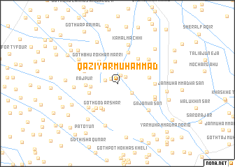 map of Qāzi Yār Muhammad