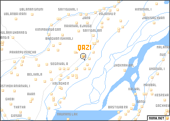 map of Qāzi
