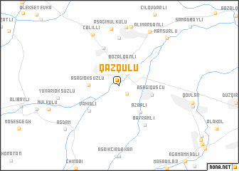 map of Qazqulu