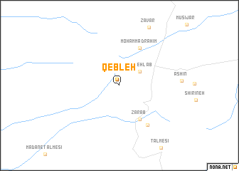 map of Qebleh