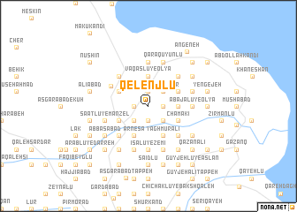 map of Qelenjlū