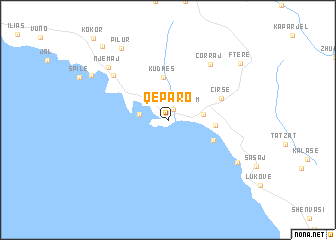 map of Qeparo