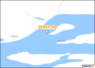 map of Qeqertaq