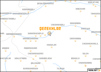 map of Qerekhlar
