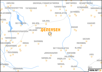 map of Qeremseh