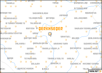 map of Qerkh Seqer